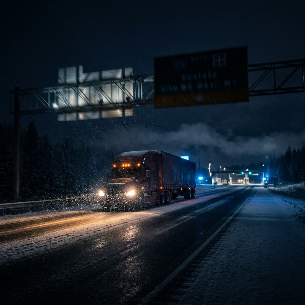 Routes can introduce different permit and fuel-tax paperwork.